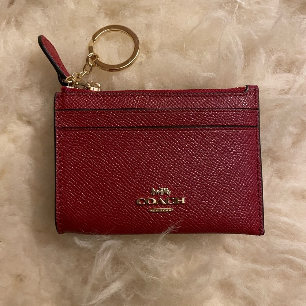 Brand new Coach wallet with key ring
